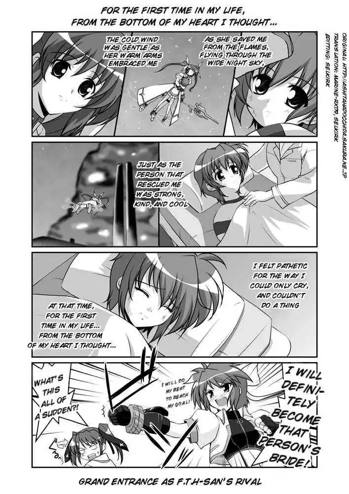 Mahou Shoujo Lyrical Nanoha StrikerS the Comics Chapter 11.1 1